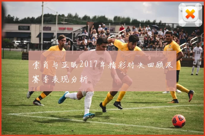 索肖与亚眠2017年精彩对决回顾及赛季表现分析